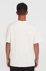 Slub Chest Pocket T-Shirt Men - Snow White