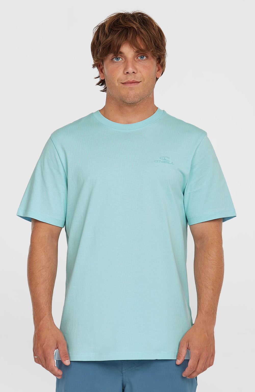 Small Logo T-Shirt Men - Morning Glory