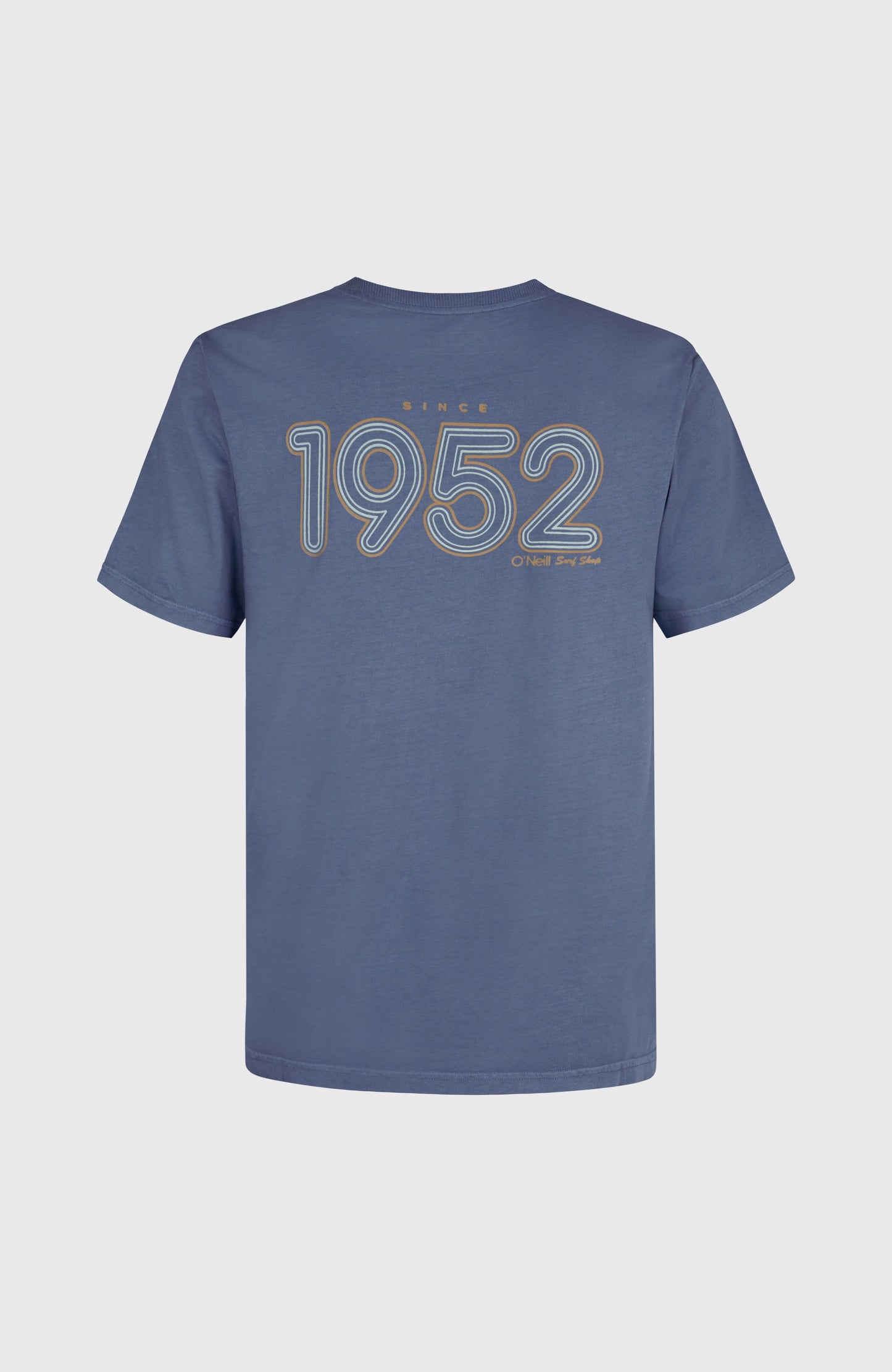O'Riginals Retro Back-Print T-Shirt Men - Mozart Blue
