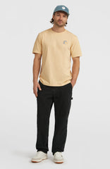O'Riginals Retro Back-Print T-Shirt Men - Macaron