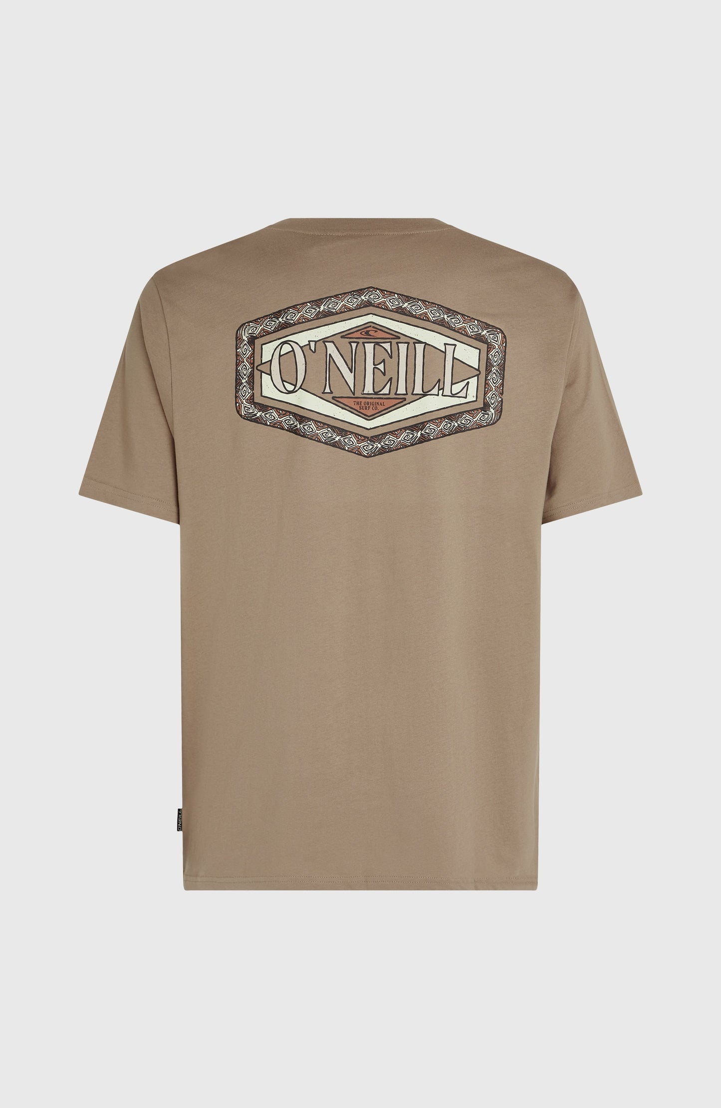 Back Print T-Shirt Men - Concrete
