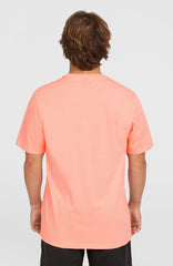Logo T-Shirt Men - Coral Pop