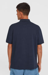 Slub Small Logo Polo Men - Ink Blue