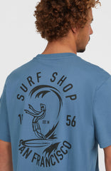 O'Riginals Surf Shop T-Shirt Men - Copen Blue