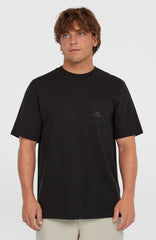 Slub Chest Pocket T-Shirt Men - Black Out
