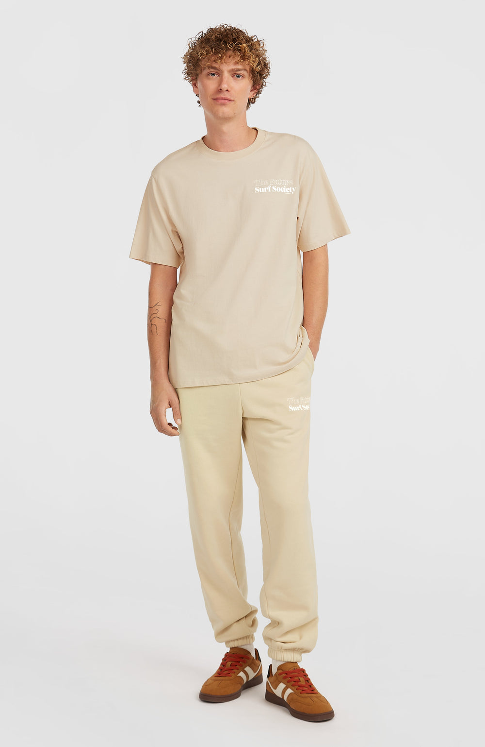 Future Surf Society Sweatpants Men - Macaron