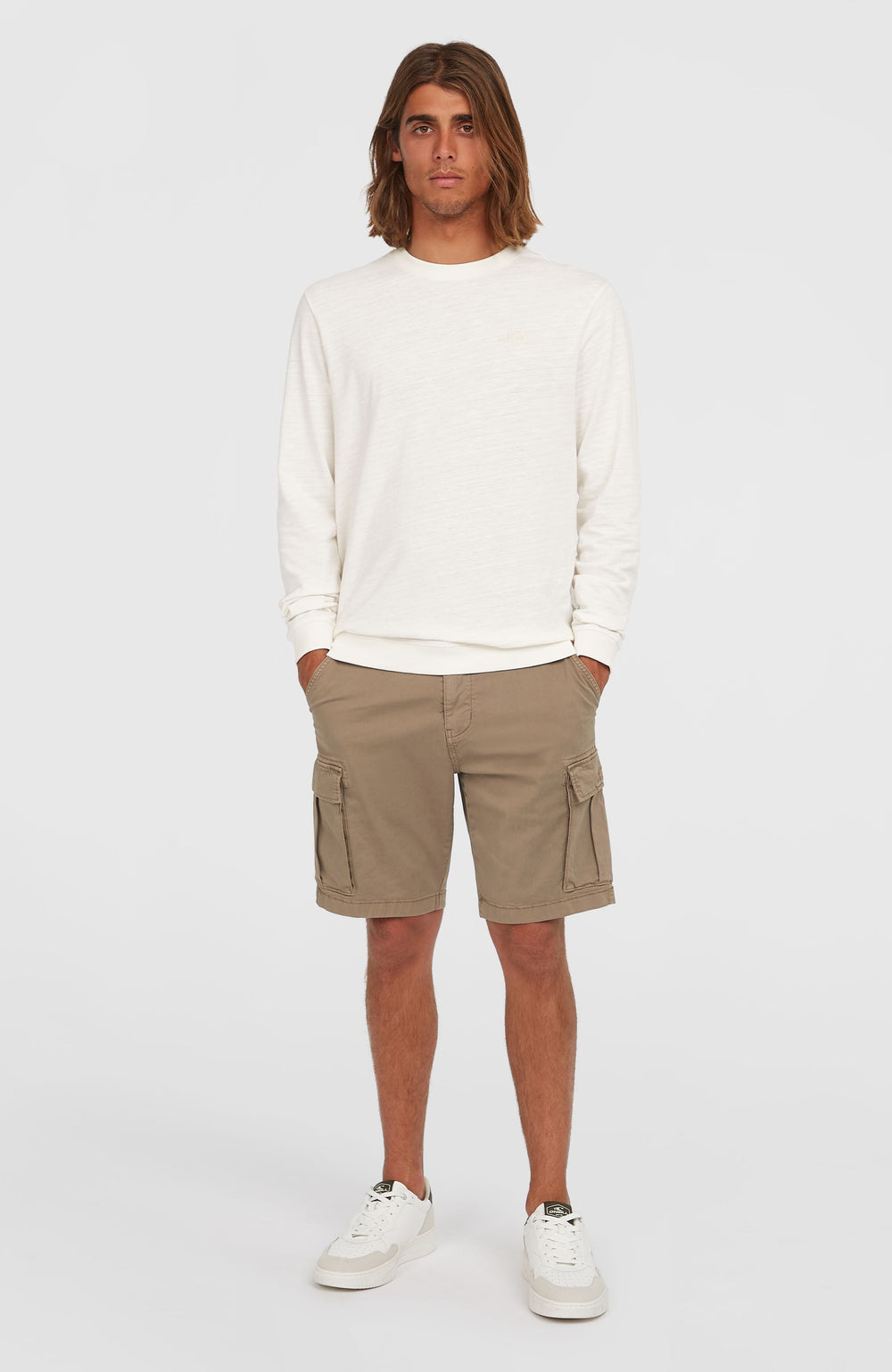 Essentials Cargo Shorts Men - Pure Cashmere