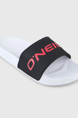 Logo Slides Men - Black Out Colour Block