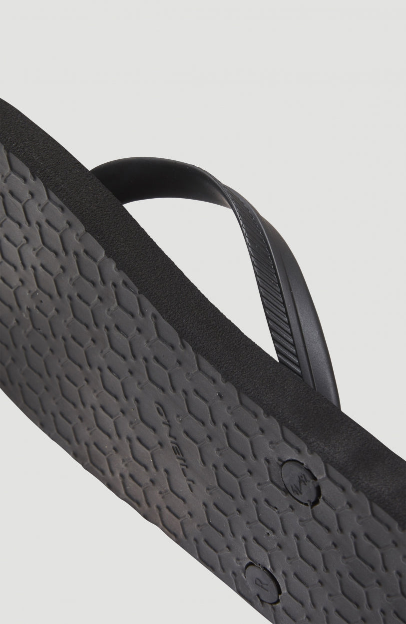 Profile Small Logo Sandals Men - Black Out