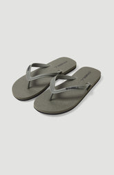 Profile Small Logo Sandals Men - Military Green