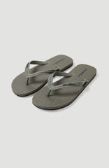 Profile Small Logo Sandals Men - Military Green