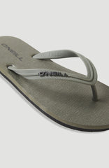 Profile Small Logo Sandals Men - Military Green