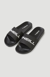 Logo Slides Men - Black Out