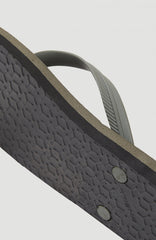 Profile Small Logo Sandals Men - Military Green