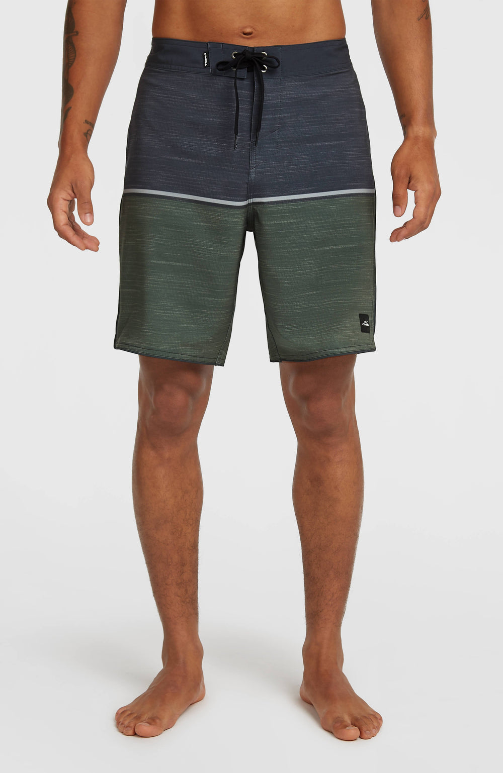 Hyperfreak Mysto Block 19'' Boardshorts Men - Dark Olive Mysto Block
