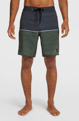 Hyperfreak Mysto Block 19'' Boardshorts Men - Dark Olive Mysto Block