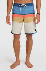 Lennox Scallop 19'' Boardshorts Men - Light Khaki Lennox Scallop