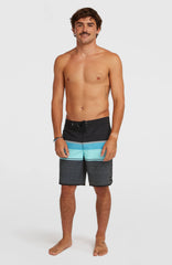 Lennox Scallop 19'' Boardshorts Men - Phantom Lennox Scallop
