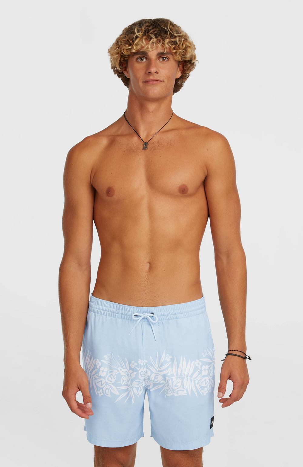 O'Neill Uni Flower 16'' Swimshorts Men - Light Blue Tropical Stripe