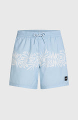 O'Neill Uni Flower 16'' Swimshorts Men - Light Blue Tropical Stripe