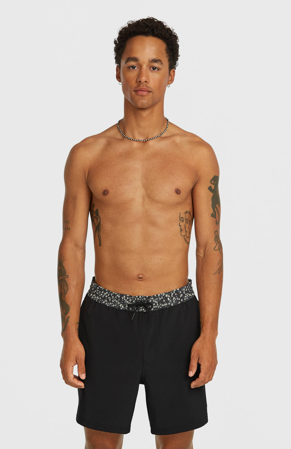 Pocket Print 16'' Swimshorts Men - Black Out
