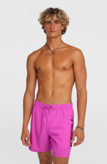O'Neill Logo 16'' Swimshorts Men - Electric Fuschia