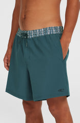 Pocket Print 16'' Swim Shorts Men - Alma Steel