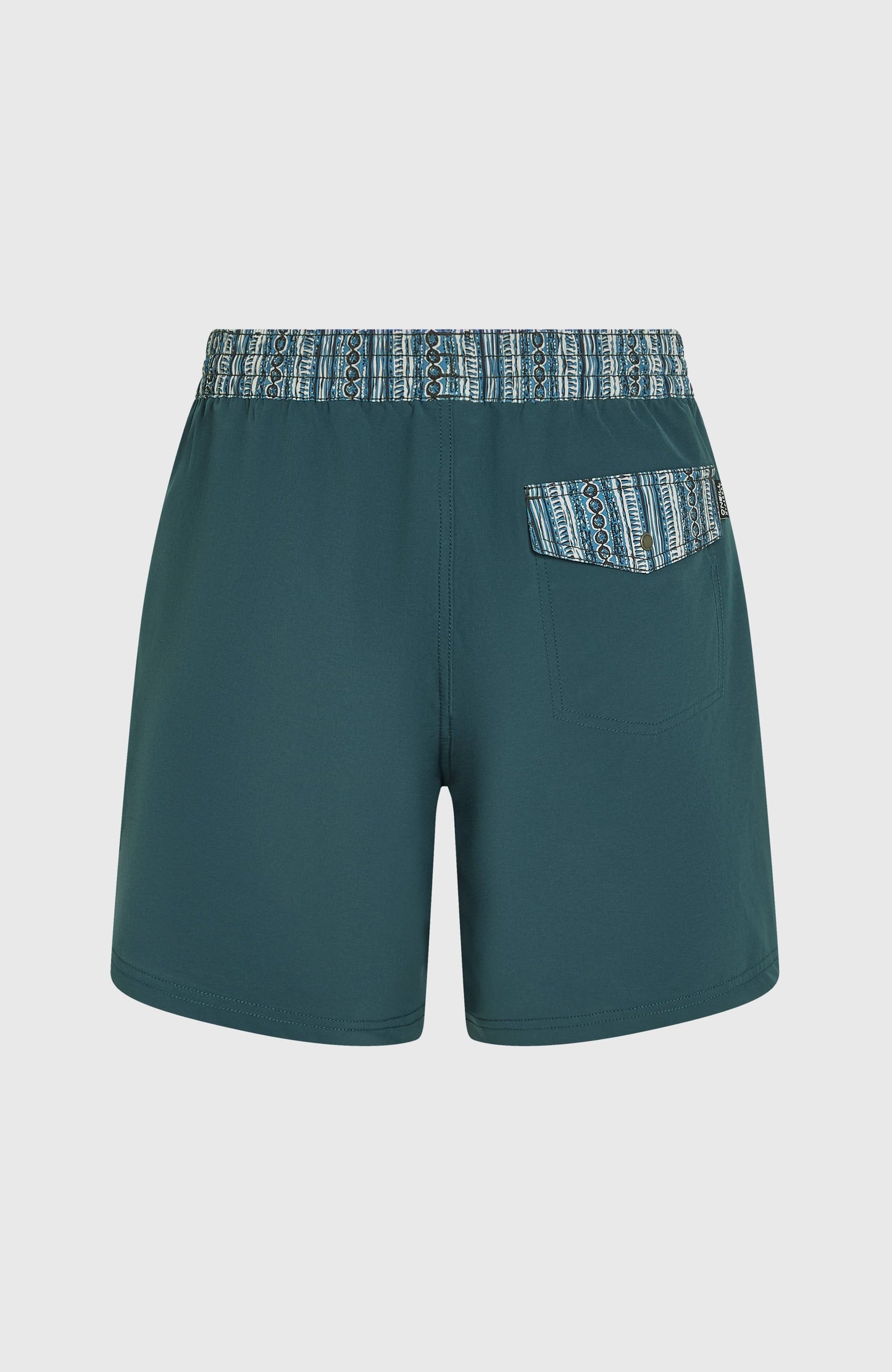 Pocket Print 16'' Swim Shorts Men - Alma Steel
