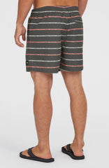 Cali First 15'' Swim Shorts Men - Grey O'Neill Stripe