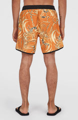 O'Riginals Scallop 16'' Swim Shorts Men - Orange Originals