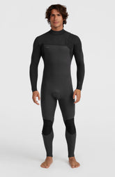 O'Neill Hyperfreak Comp 3/2mm Zipless Full Wetsuit – O'Neill Men|Wetsuits - BLACK/BLACK