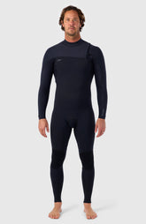 O'Neill Hyperfreak Comp 4/3mm Zipless Full Wetsuit – O'Neill Men|Wetsuits - BLACK/BLACK