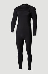 Epic 4/3mm Chest Zip Full Wetsuit Men - A05 BLK/BLK/BLK