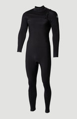 Epic 4/3mm Chest Zip Full Wetsuit Men - A05 BLK/BLK/BLK