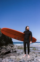 O'Riginals RG8 4/3mm Chest Zip Full Wetsuit Men|Wetsuits - Black