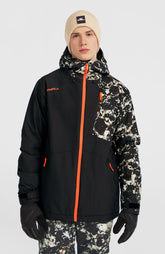 FWC'Cruz Block Snow Jacket Men - Black/Beige Quarry