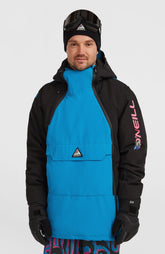 FWC'Play Asymmetric Snow Jacket Men - Ocean Melody Colour Block