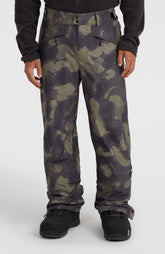 Hammer Regular Snow Pants Men - Black Night Camo