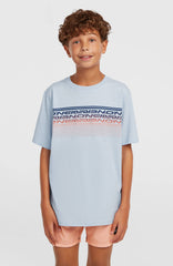 O'Neill Logo Stripe Swimshorts Kids - Boys Purple Heritage O'Neill
