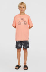 Cali 14'' Swim Shorts Kids - Black Mystical