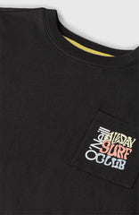 Chest Pocket T-Shirt Kids - Black Out