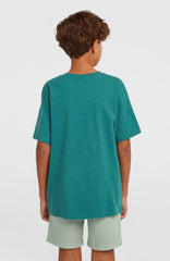 Slub Graphic T-Shirt Kids - Botanical Heat