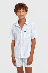 Print Shirt Kids - White Spray Flower
