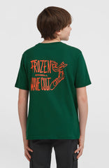 Back-Print T-Shirt Kids - Emerald Envy