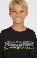 Stripe T-Shirt Kids - Black Out