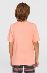 Jack O'Neill Muir T-Shirt Kids - Coral Pop