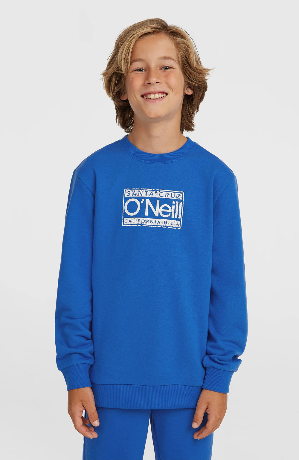 Cali Crew Sweatshirt Kids - Mediterranean Blue