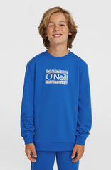 Cali Crew Sweatshirt Kids - Mediterranean Blue
