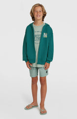 Graphic Full-Zip Hoodie Kids - Botanical Heat