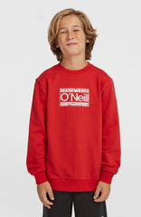 Cali Crew Sweatshirt Kids - High Risk Red